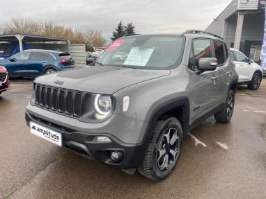 Voir le détail de l'offre de cette JEEP Renegade 1.3 GSE T4 240ch 4xe Trailhawk AT6 MY21 de 2021 en vente à partir de 234.74 €  / mois