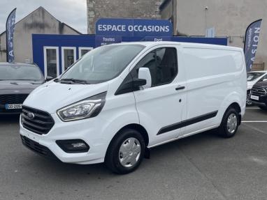 Voir le détail de l'offre de cette FORD Transit Custom Fg 300 L1H1 2.0 EcoBlue 130 Trend Business 7cv de 2022 en vente à partir de 262.19 €  / mois