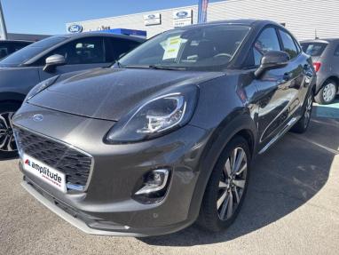 Voir le détail de l'offre de cette FORD Puma 1.0 EcoBoost 125 ch mHEV Titanium X 6cv de 2021 en vente à partir de 193.16 €  / mois