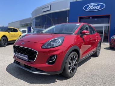 Voir le détail de l'offre de cette FORD Puma 1.0 Flexifuel 125ch S&S mHEV Titanium de 2022 en vente à partir de 206.98 € / mois