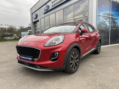 Voir le détail de l'offre de cette FORD Puma 1.0 Flexifuel 125ch S&S mHEV Titanium de 2022 en vente à partir de 202.01 €  / mois